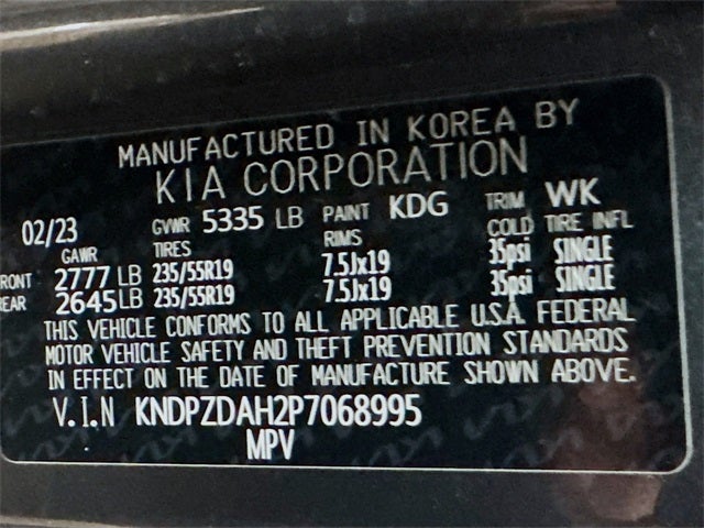 2023 Kia Sportage Plug-In Hybrid X-Line Prestige