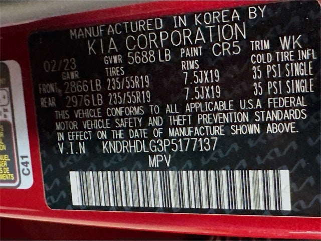 2023 Kia Sorento Hybrid EX