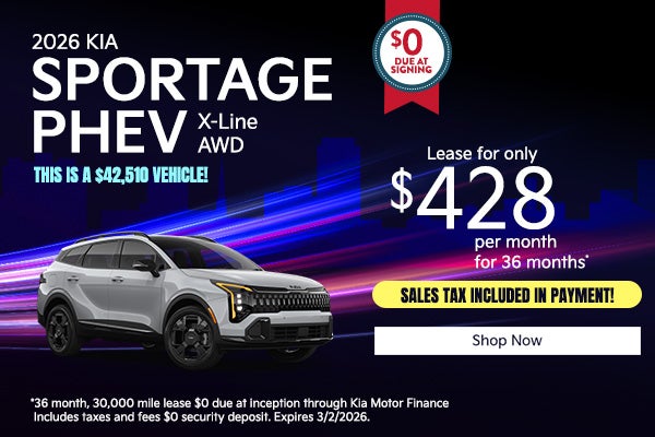 2026 Kia Sportage PHEV