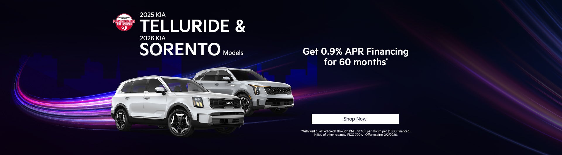 2025 Telluride & Sorentos