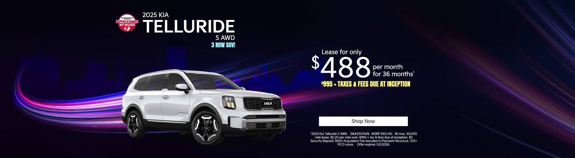 2025 Kia Telluride S AWD