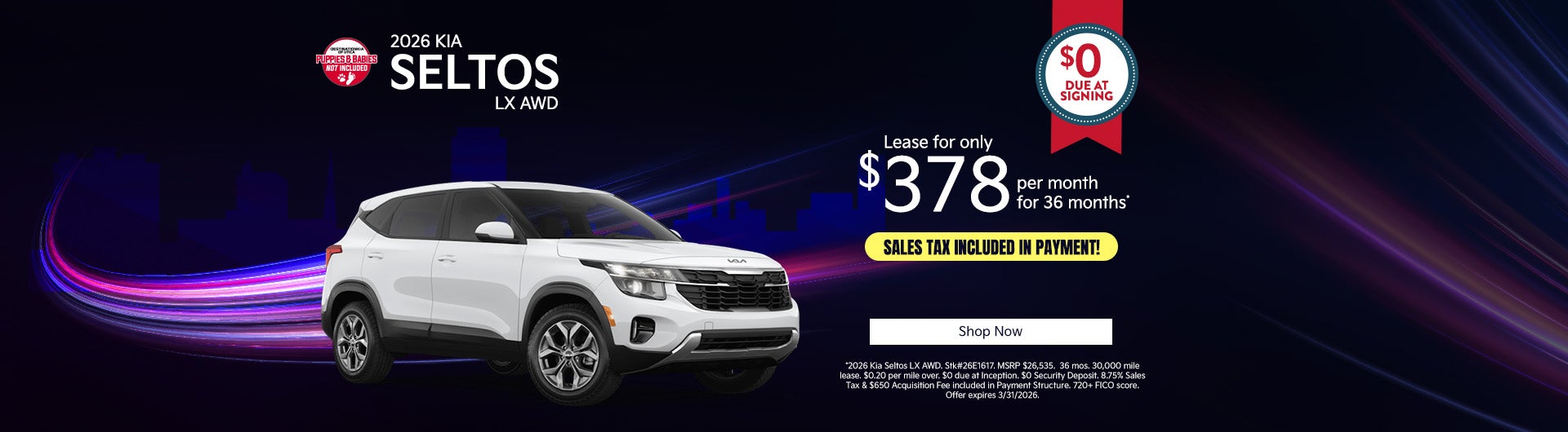 2026 Kia Seltos LX All Wheel Drive