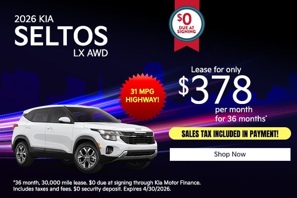2026 Kia Seltos LX All Wheel Drive