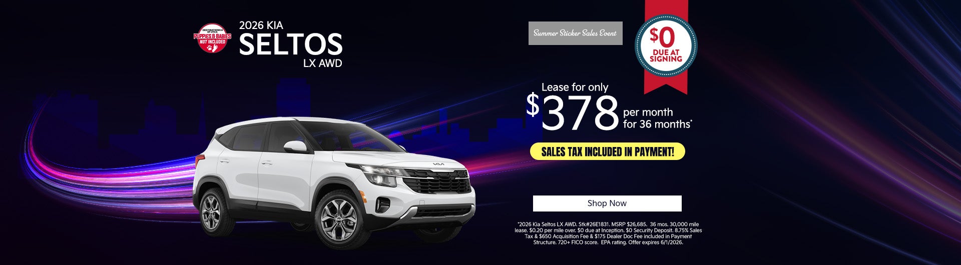 2026 Kia Seltos LX All Wheel Drive