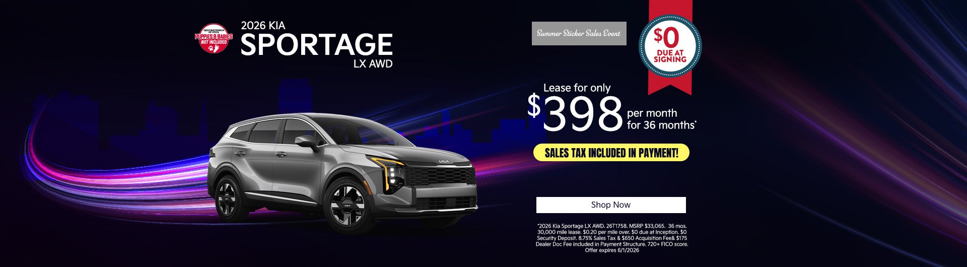 2026 Kia Sportage LX All Wheel Drive