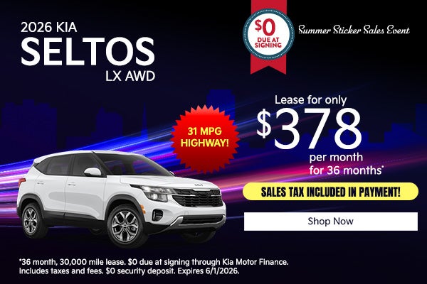 2026 Kia Seltos LX All Wheel Drive