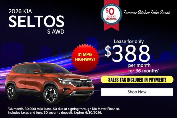 2026 Kia Seltos S All Wheel Drive