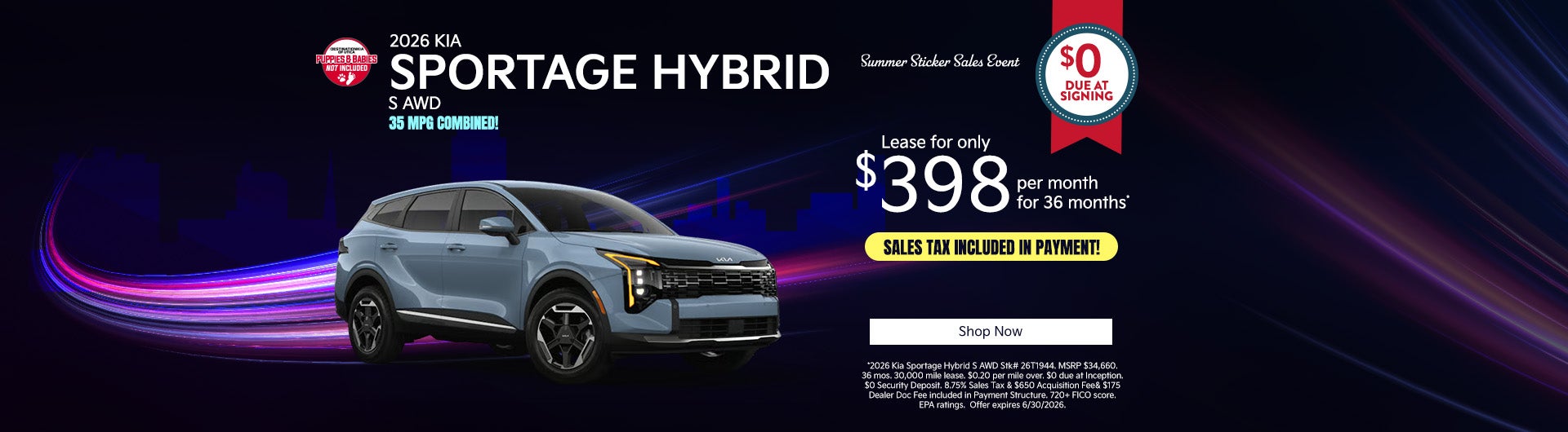 2026 Kia Sportage Hybrid S All Wheel Drive