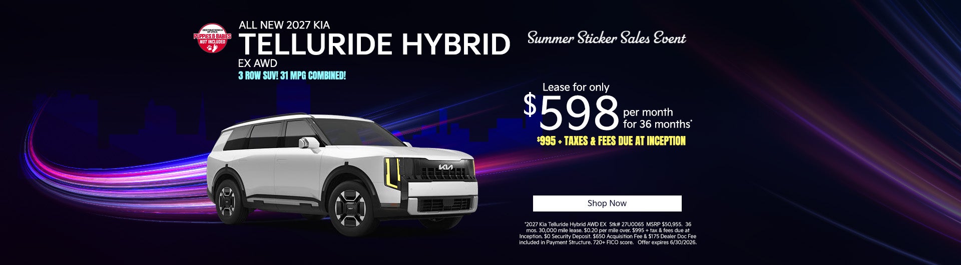 All New 2027 Kia Telluride Hybrid EX All Wheel Drive