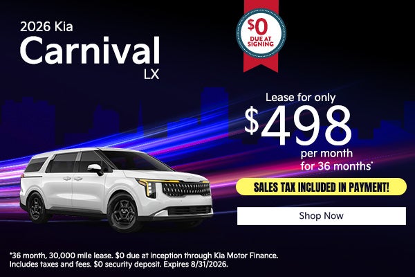 2026 Kia Carnival LX