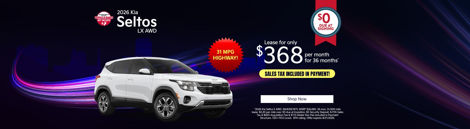 2026 Kia Seltos LX All Wheel Drive