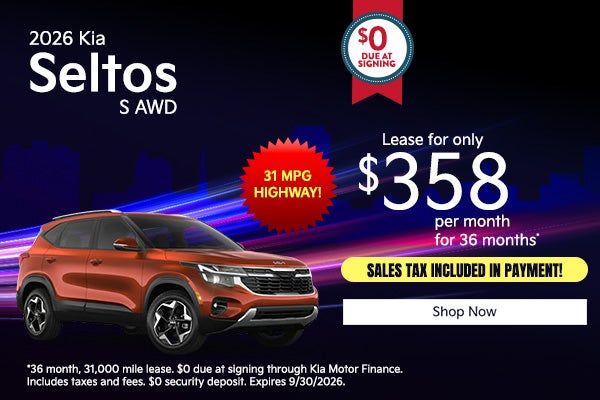 2026 Kia Seltos S All Wheel Drive