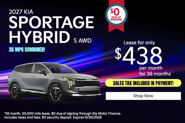 2027 Kia Sportage Hybrid S All Wheel Drive