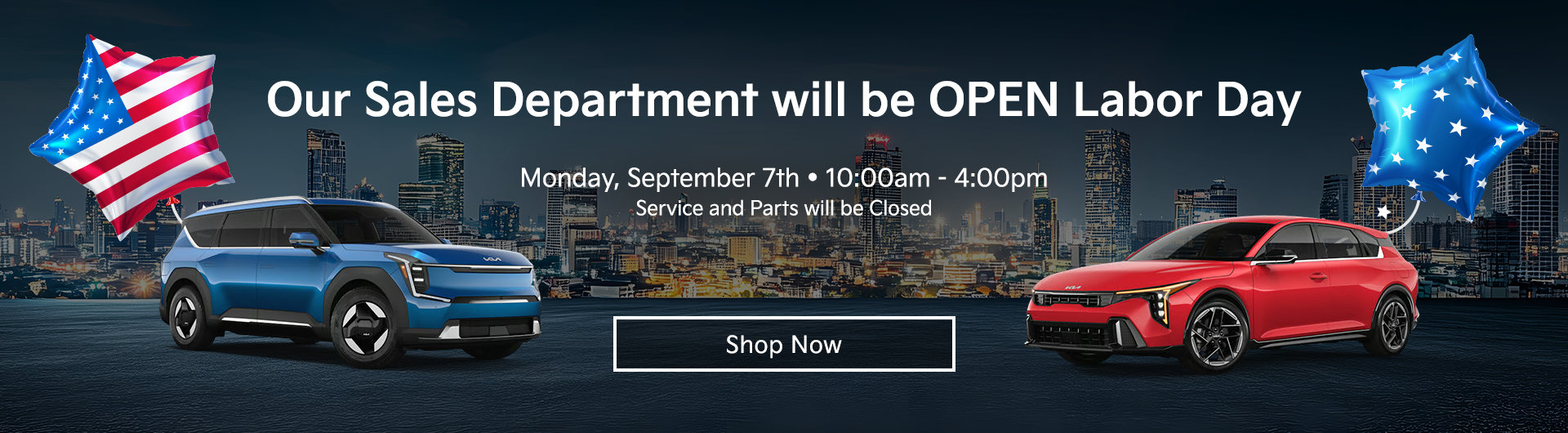 Labor Day Hours